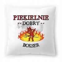 Poduszka Dla Boksera Na Urodziny Prezent Z Nadrukiem Ze Zdjęciem