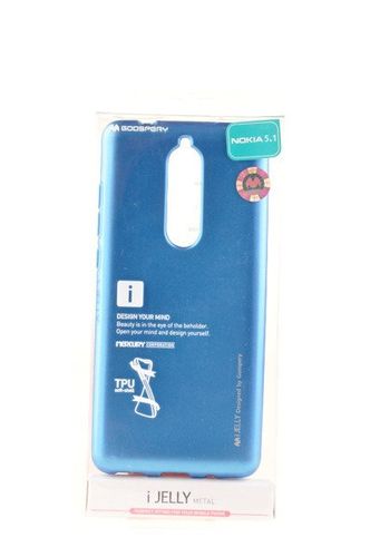 Etui Mercury Goospery iJelly Case do NOKIA 5.1 niebieski na Arena.pl