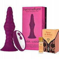 Korek do pupy z wibracjami. Ekskluzywna stymulacja analna. Plus perfumy.