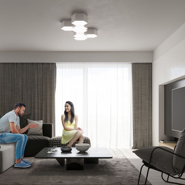 Plafon SUNDE 15 biały zdjęcie 10