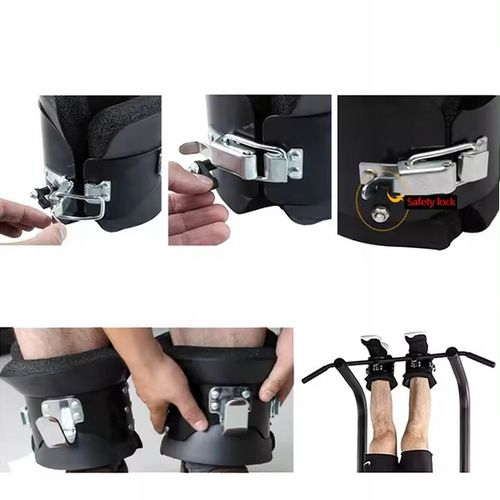 BUTY GRAWITACYJNE NA DRĄŻEK DO ZWISÓW INWERSYJNE GRAVITY BOOTS WYTRZYMAŁE na Arena.pl
