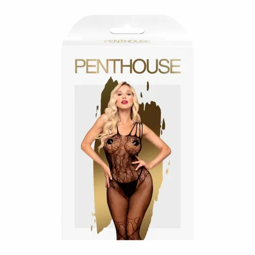 Bodystocking - Penthouse Dirty Mind Black XL na Arena.pl