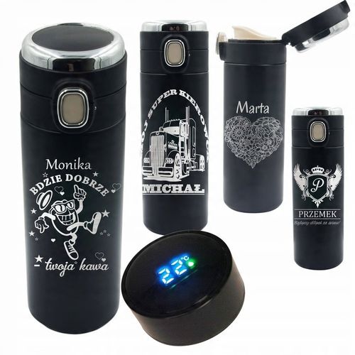 Prezent KUBEK TERMICZNY TERMOS na urodziny 18 40 50 60 TATY Chłopaka NIEGO na Arena.pl