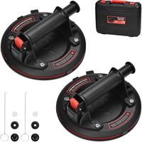 Przyssawka próżniowa do szyb i płytek 200kg zestaw 2 sztuki w walizce