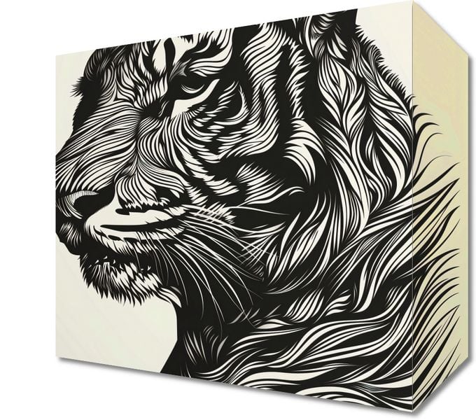Obraz 20x20cm Tygrysi Gwizd zdjęcie 1