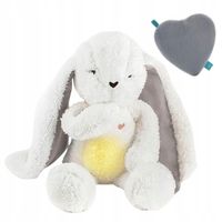 SZUMIŚ SZUMIĄCY MIŚ KRÓLIK MECHANIZM 5W1 LAMPKA SZUMISIE + ETUI SZARE USZY