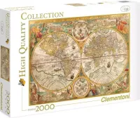 Puzzle 2000 elementów. High Quality Collection. Ancient Map