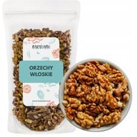 ORZECHY WŁOSKIE ŁUSKANE PL 1kg - PYSZNE NATURALNE ZBIÓR 2024!