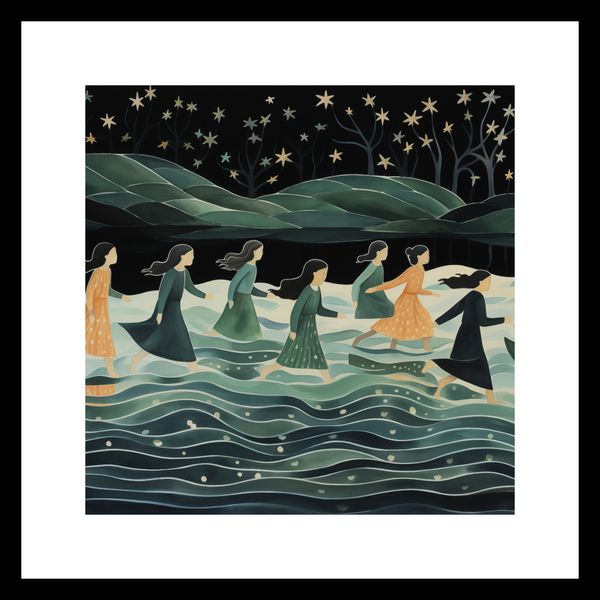 Plakat 30x30cm Nocna Procesja zdjęcie 3