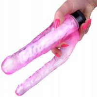 Wibrator z Penisem Analnym, Sex w Obie Szparki