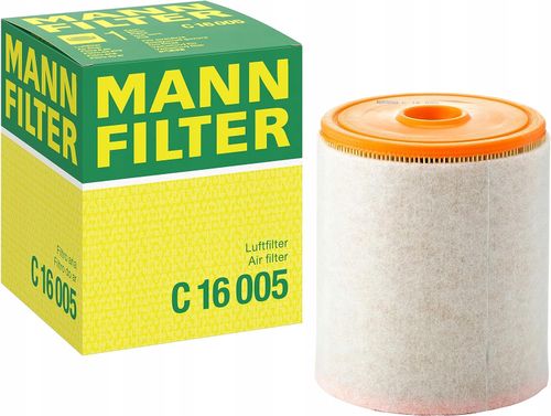 MANN FILTR POWIETRZA C16005 C 16 005 na Arena.pl