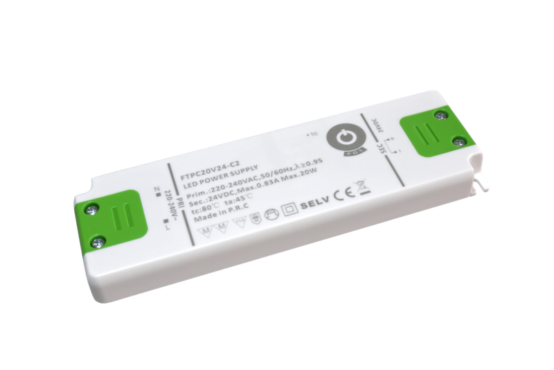 zasilacz LED 24V/0.83A CV, plastic case zdjęcie 1