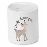 Skarbonka Dla Dziewczyny Dzika Dziewczyna Prezent Z Nadrukiem Ze Zdjęciem