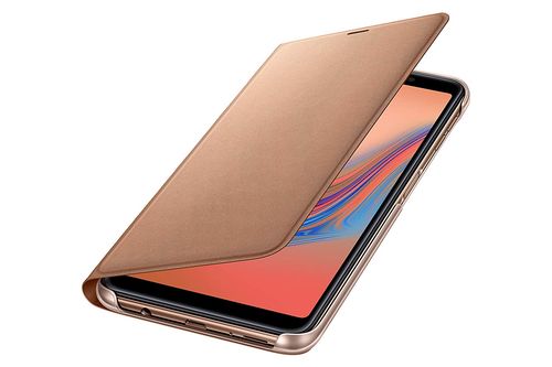 Samsung Wallet cover do Galaxy A7 - GOLD na Arena.pl