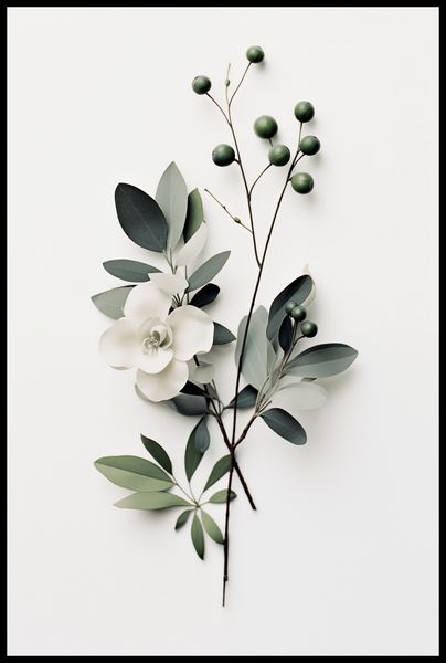 Plakat 61x91,5cm Papierowy Kwiat zdjęcie 2