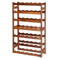 Regał na wino drewniany stojak na 42 butelek półka