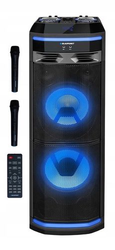 GŁOŚNIK BLAUPUNKT PS11DB BLUETOOTH KARAOKE 2MIK PILOT 1200W+ Głośnik PRIME3 na Arena.pl