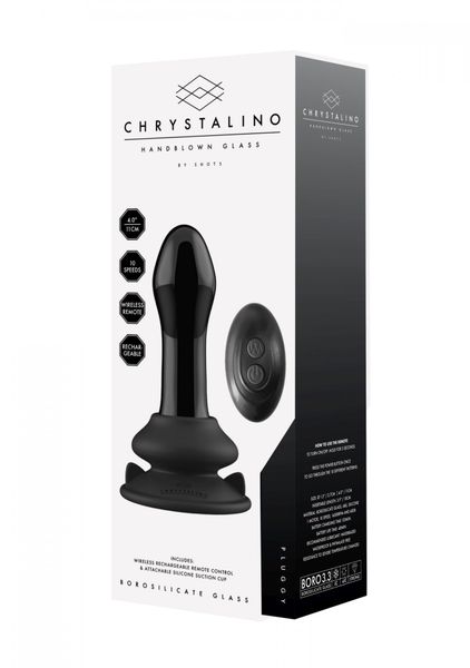 pluggy   with suction cup and remote   10 speed   black zdjęcie 8