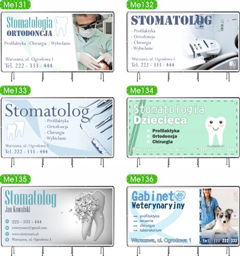 BANER REKLAMOWY 200x100 cm plandeka dużo wzorów USŁUGI KOPARKO ŁADOWARKĄ na Arena.pl