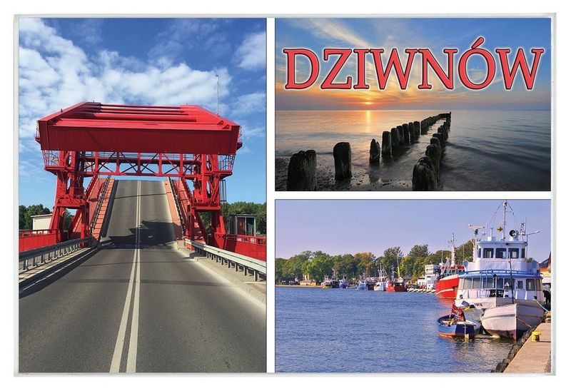 Dziwnów - magnes szklany zdjęcie 1