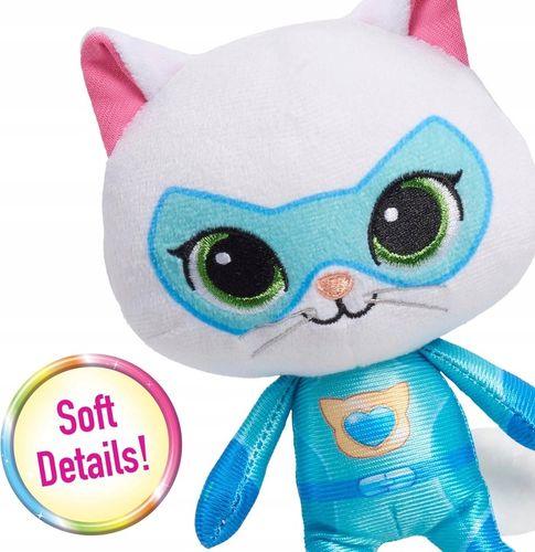 DISNEY JUNIOR SUPERKOTY SUPER KITTIES PLUSZAK MASKOTKA BITSY KIZIA 17 CM na Arena.pl