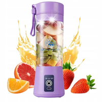 Przenośny blender usb bezprzewodowy mikser 380ml do smoothie i owoców