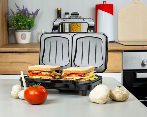 Toster Grill Opiekacz SANDWICH XXL First Austria 900W Non-stick + na Arena.pl