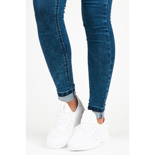 Białe wsuwane trampki r.38 na Arena.pl