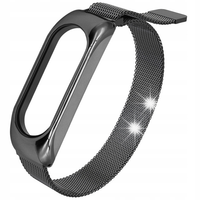 XIAOMI MI BAND5 BAND6 bransoleta stal nierdzewna mediolańska magnetyczna