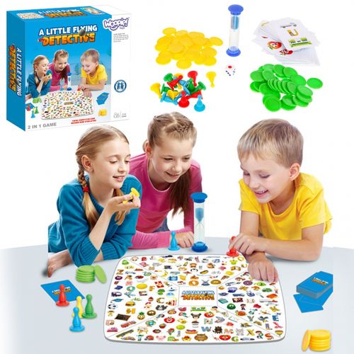 WOOPIE Gra Planszowa 2w1 Mały Detektyw + Chińczyk na Arena.pl