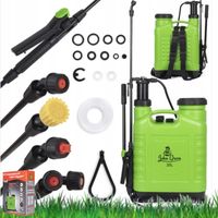 Opryskiwacz ręczny ciśnieniowy plecakowy uszczelki lanca + 4x dysze 20L