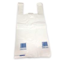 reklamówka 30x55 hdpe biała 40mic. 50szt