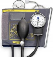 CIŚNIENIOMIERZ MECHANICZNY + STETOSKOP + MANKIET NA RAMIĘ ZESTAW LD