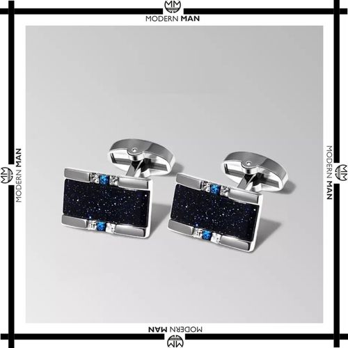 SPINKI DO MANKIETÓW MĘSKIE SREBRNE DO KOSZULI ELEGANCKIE PUDEŁKO PREZENT na Arena.pl