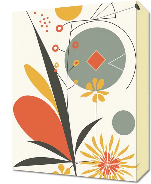 Obraz 30x40cm Geometryczny Ogród zdjęcie 1