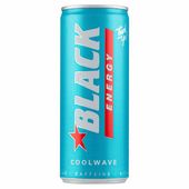 BLACK ENERGY COOLWAVE 250ML PUSZKA