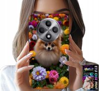 ETUI DO OPPO RENO12 F / 12FS 5G - SŁODKI PIESEK, POMERANIAN CASE + SZKŁO