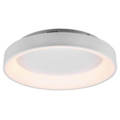 Sufitowa LAMPA plafon AVELON DL131671290 Trio metalowa OPRAWA okrągła LED 48W 2700K - 6000K z pilotem biała