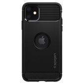 spigen rugged armor iphone 11 matte black