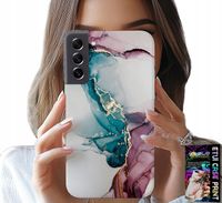 ETUI DO SAMSUNG GALAXY S22 - ELEGANCKI MARMUREK MODNY KOBIECY CASE