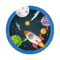 talerze papierowe kosmos talerzyki 23cm 8szt
