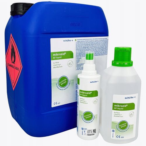 MIKROZID AF LIQUID 1L PŁYN DO DEZYNFEKCJI POWIERZCHNI PREPARAT SCHULKE na Arena.pl