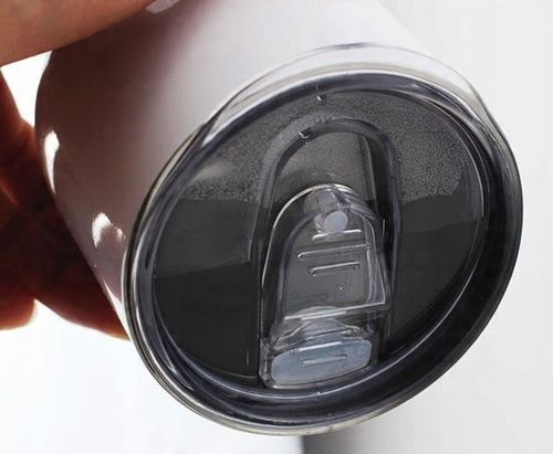 Kubek termiczny do Yerba Mate Kawy Herbaty z pokrywką srebrny 350ml na Arena.pl