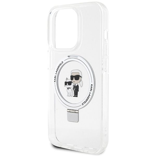 Etui Karl Lagerfeld do iPhone 15 Pro, Biały, MagSafe zdjęcie 6