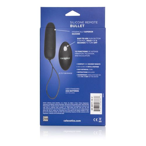 silicone remote bullet black na Arena.pl
