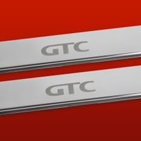 Listwa progowa OPEL ASTRA MK6/J/IV GTC Stal nierdzewna 304 połysk 2szt