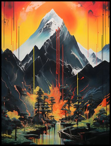 Plakat 75x100cm Górska Alchemia na Arena.pl