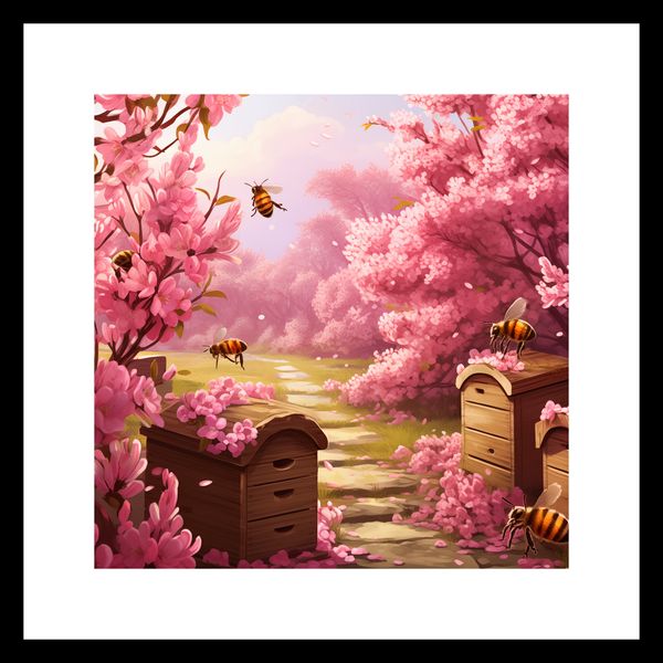 Plakat 30x30cm Życie w Ulach zdjęcie 3