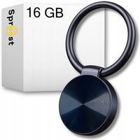 DYKTAFON SZPIEGOWSKI MINI CYFROWY PODSŁUCH MAŁY PENDRIVE 16GB BRELOK