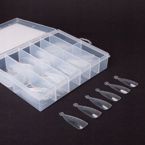 Claresa Stylistic Górne Formy do akrylożelu dual form Almond 120szt Migdał na Arena.pl